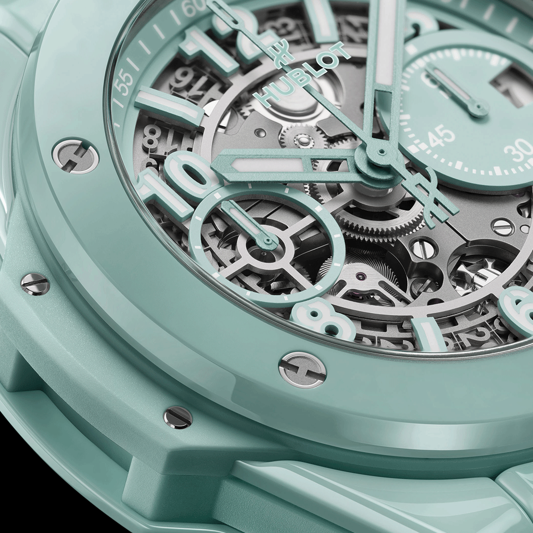 HUBLOT Big Bang UNICO Mint Green Ceramic 441.GS.5221.RX