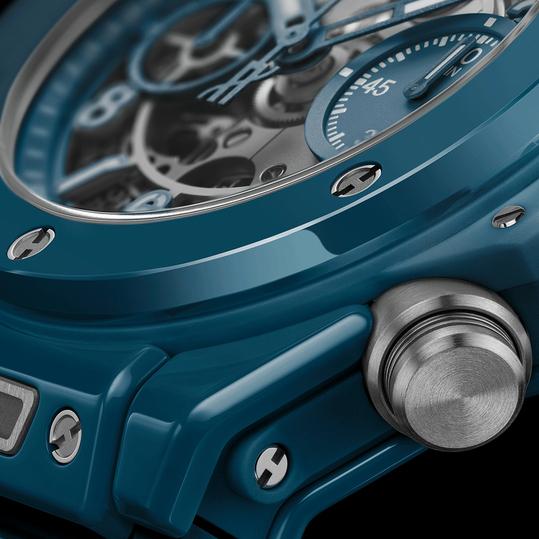 HUBLOT Big Bang UNICO Petrol Blue Ceramic 441.ES.5121.RX