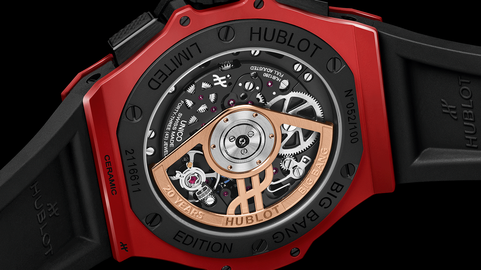 Hublot Big Bang 20th Anniversary Red Magic - 431.CF.1313.RX - Caseback