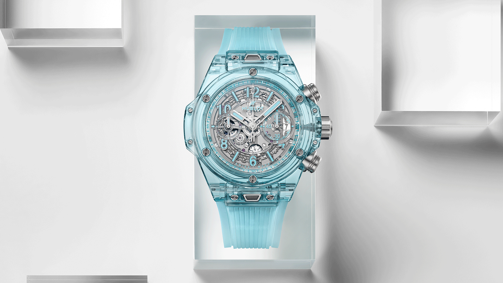 Hublot Big Bang Unico Water Blue Sapphire - 421.JL.4890.RT - Limited Edition of 50